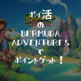 【Bermuda Adventuresでポイ活】レベル20まで10日で達成！